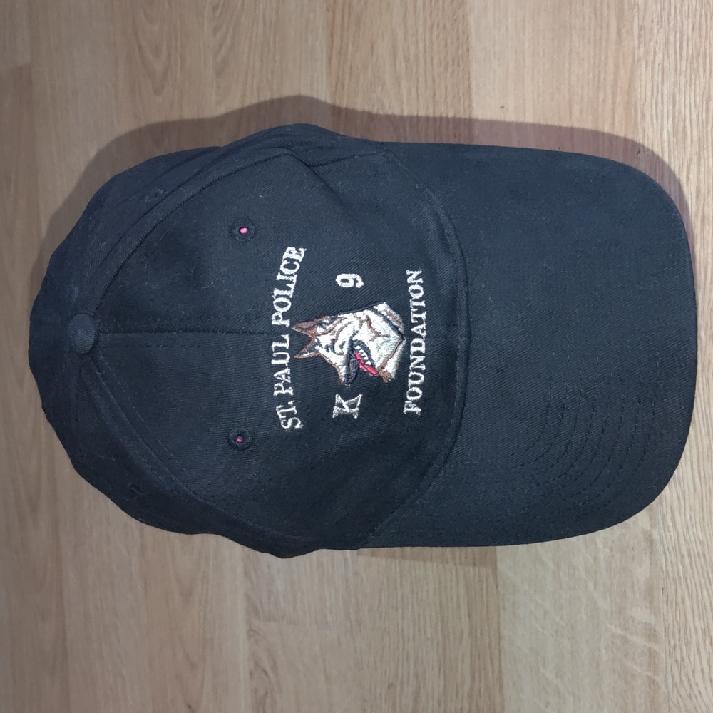 St Paul Police K9 Foundation Embroidered Strap-on Cap Hat